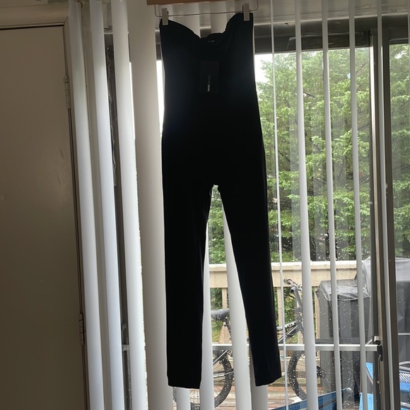 Fashion Nova black tube jumpsuit - Picture 5 of 9